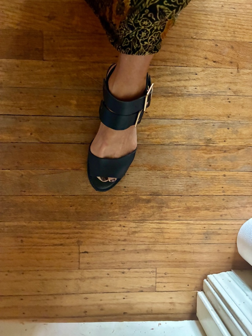 Miista Women's Patti Leather Sandals - Black size 36 /6.5 - Picture 9 of 9